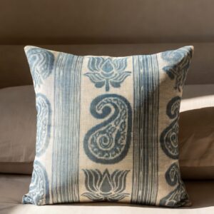 Paisley Bloom Jamdani Pillow