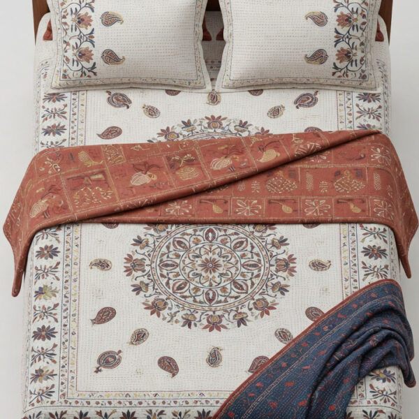 TaatiStudio Peacock Paradise Bed Cover